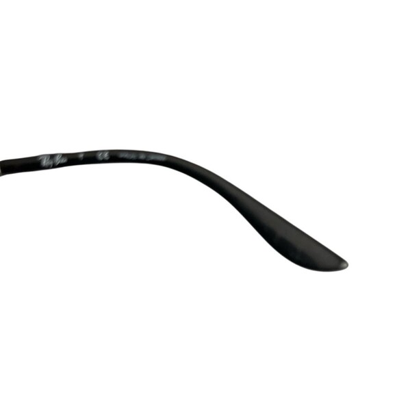 Ray-Ban RB6163 2576 Eyeglasses Half Rim Black Rectangular FRAMES ONLY - Picture 6 of 7
